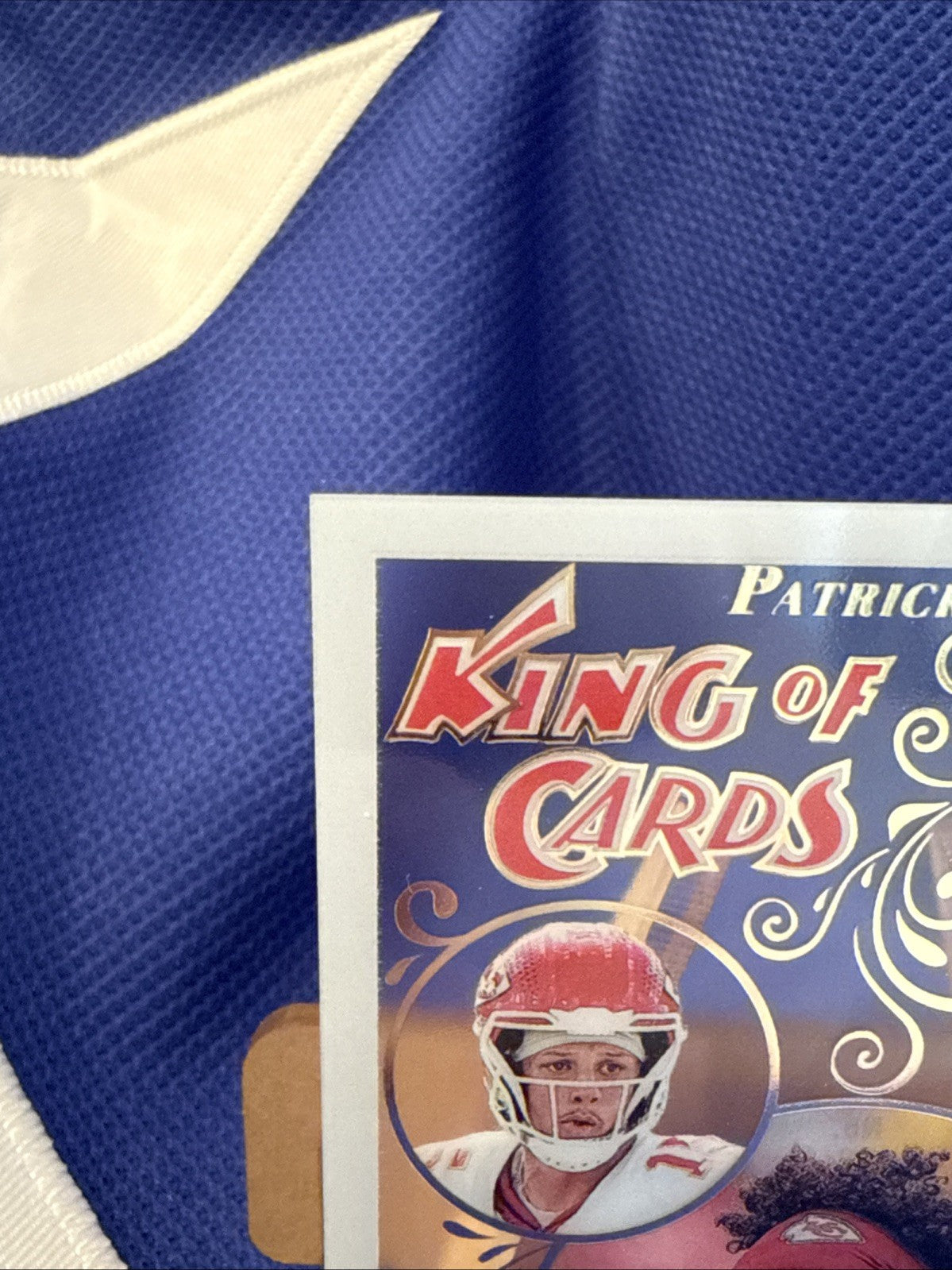 2023 Panini Illusions- King Of Cards #12 Patrick Mahomes II- Kansas City Chiefs