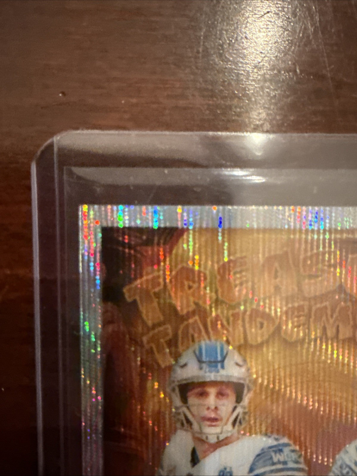 2024 Panini Phoenix Jared Goff/Amon-Ra St Brown - Treasured Tandems Silver Wave