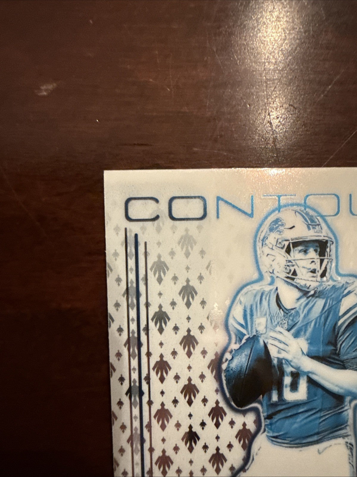 Jared Goff 2024 Panini Phoenix NFL Contours #CON-JGF Detroit Lions