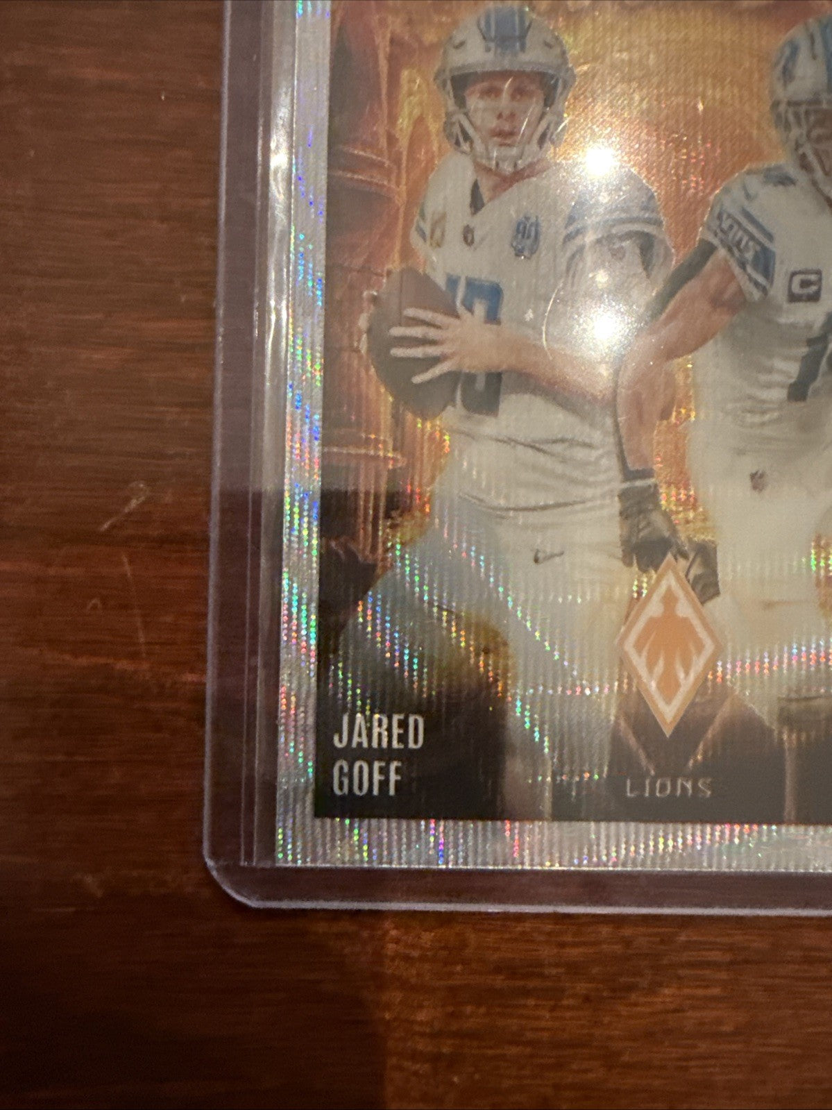 2024 Panini Phoenix Jared Goff/Amon-Ra St Brown - Treasured Tandems Silver Wave