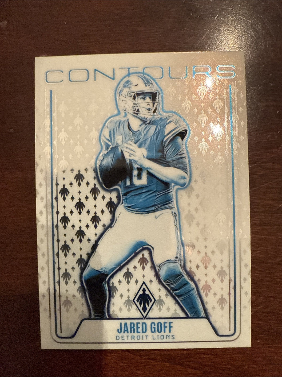 Jared Goff 2024 Panini Phoenix NFL Contours #CON-JGF Detroit Lions