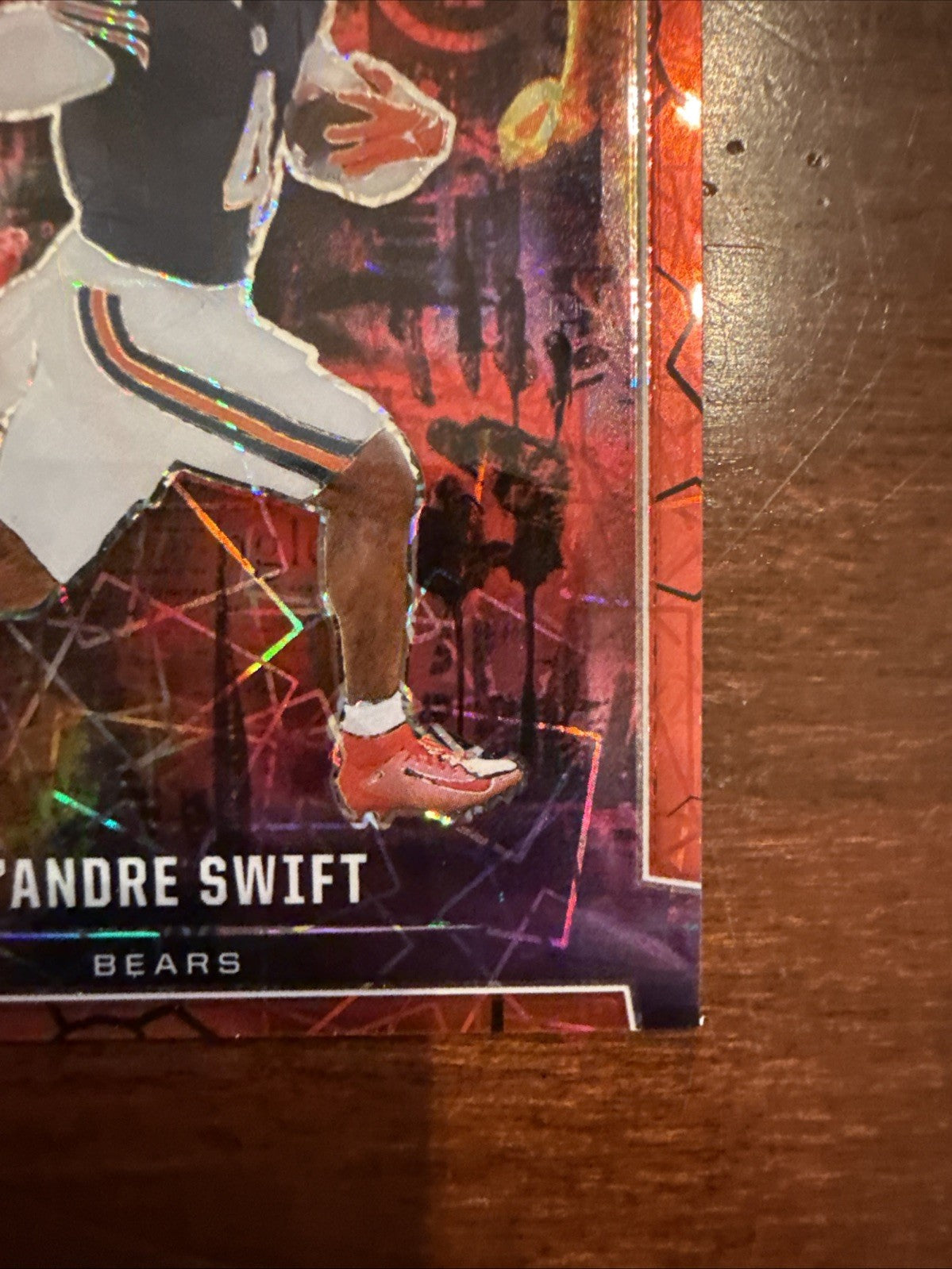 D’Andre Swift Thrillers Cracked Ice Rookies And Stars Chicago Bears