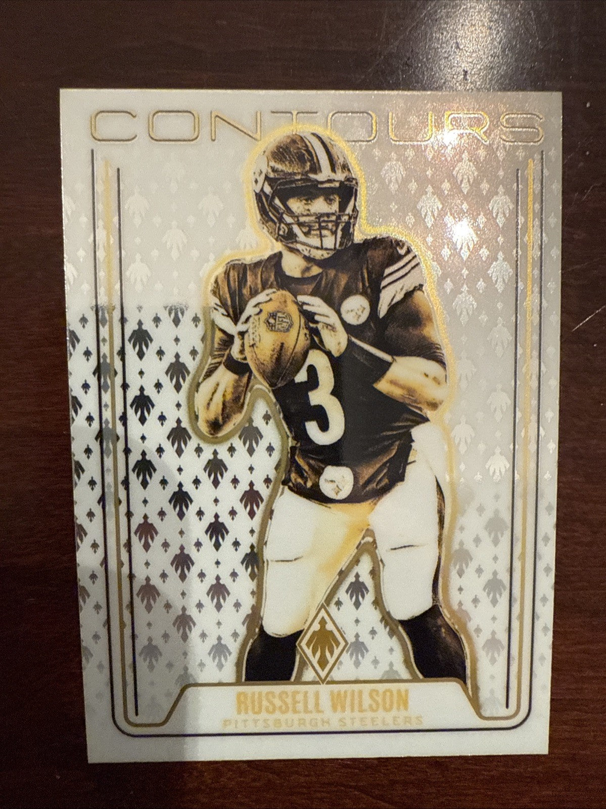 2024 Panini Phoenix Football #CON-RWN RUSSELL WILSON Contours