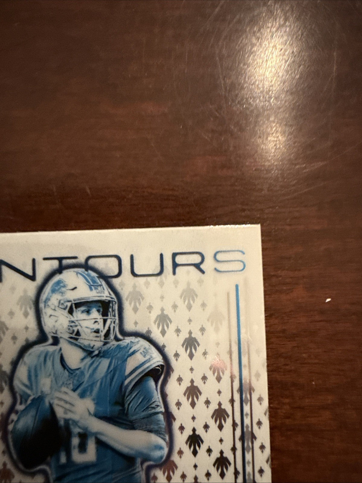 Jared Goff 2024 Panini Phoenix NFL Contours #CON-JGF Detroit Lions