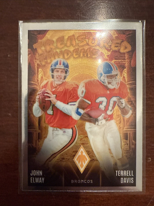 2024 Panini Phoenix - Treasured Tandems John Elway, Terrell Davis #TT-DEN