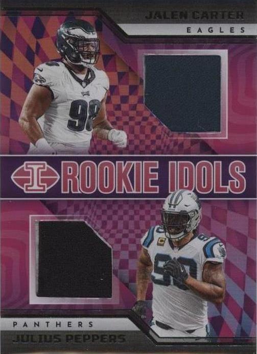 2023 Panini Illusions Rookie Idols #RM-CP Jalen Carter (RC) Julius Peppers