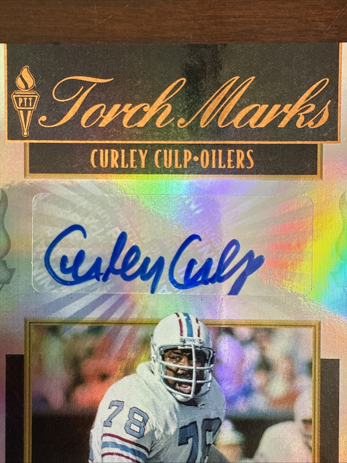 2019 Passing The Torch Curley Cupp Torch Marks Autograph. /99! Legend! 🔥🔥🔥