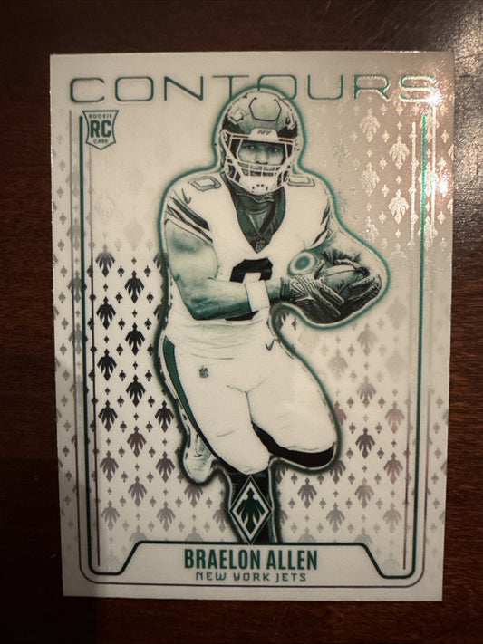 2024 Braelon Allen Panini Phoenix Contours Rookie