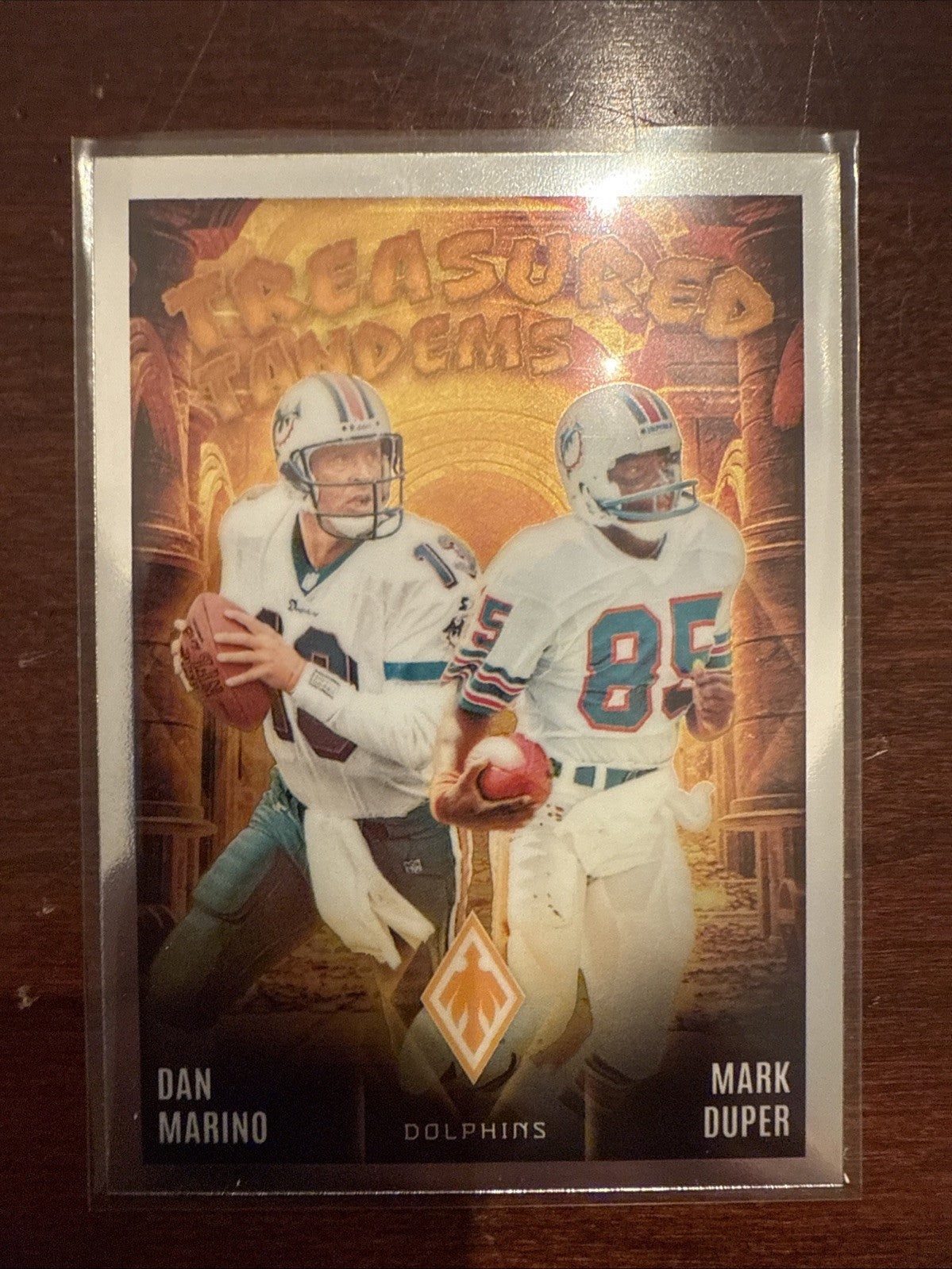 2024 Panini Phoenix - Treasured Tandems Dan Marino, Mark Duper #TT-MIA 🐬 🏈