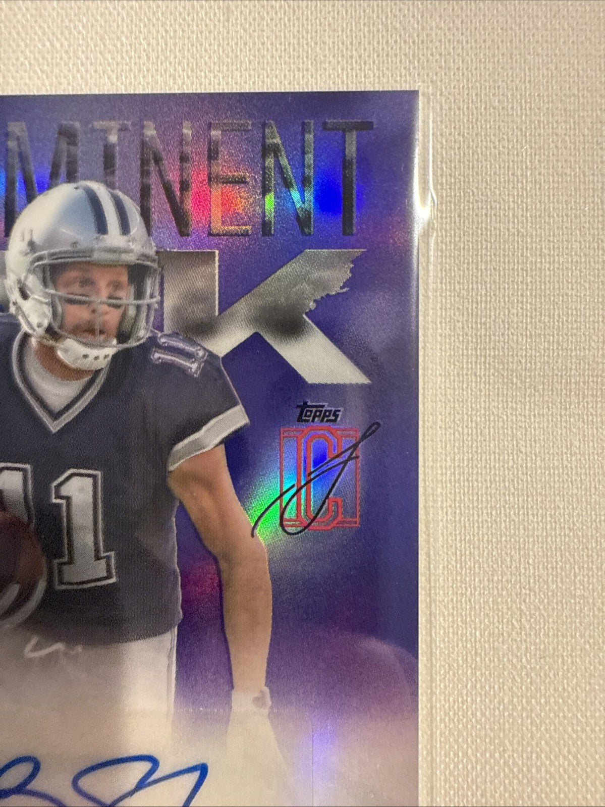 2025 Topps Signature Class – Cole Beasley #PI – CB Preeminent Ink 33/100