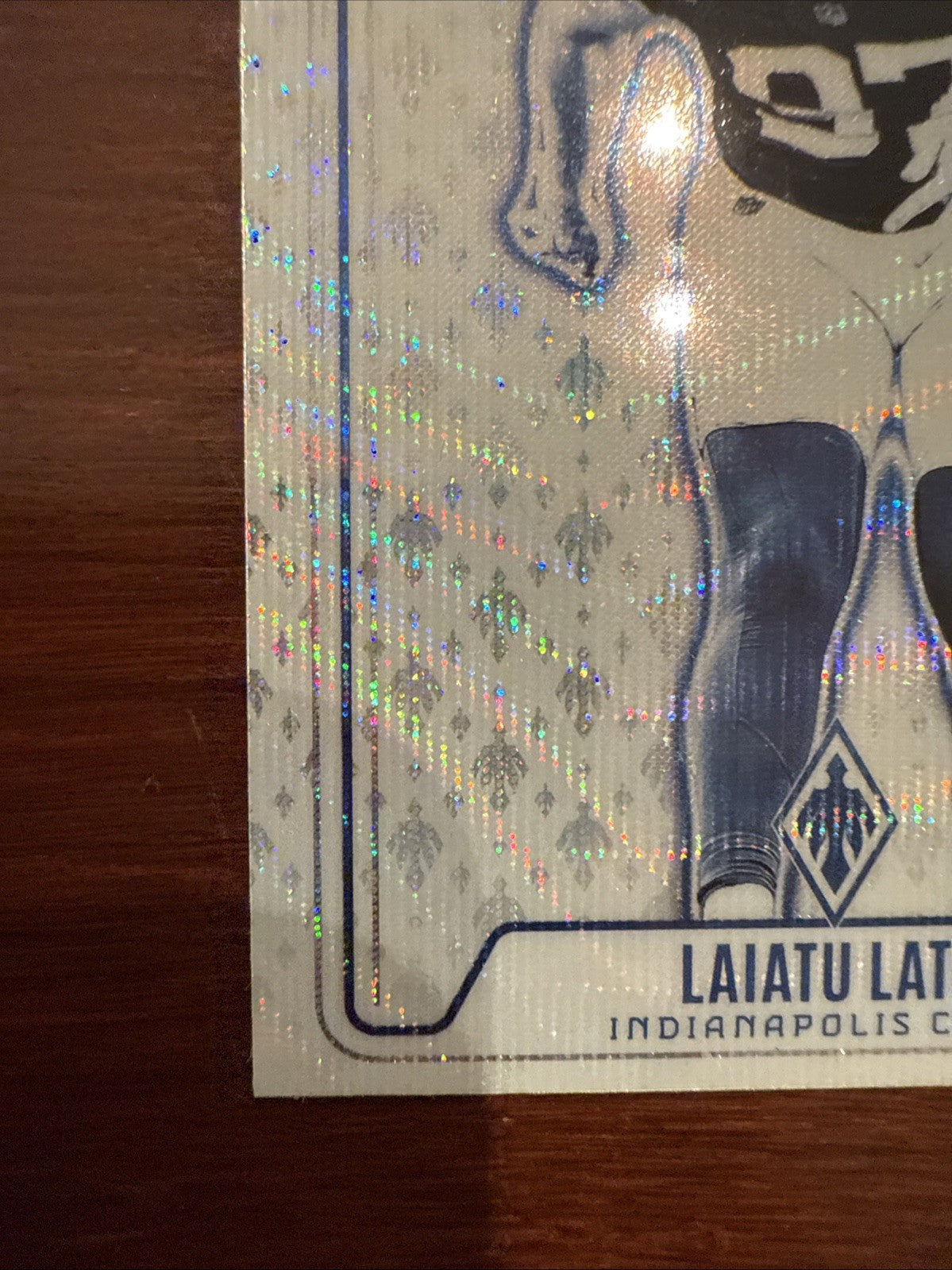 2024 Panini Phoenix - Laiatu Latu #CON-LLU Contours Wave (RC) - Colts