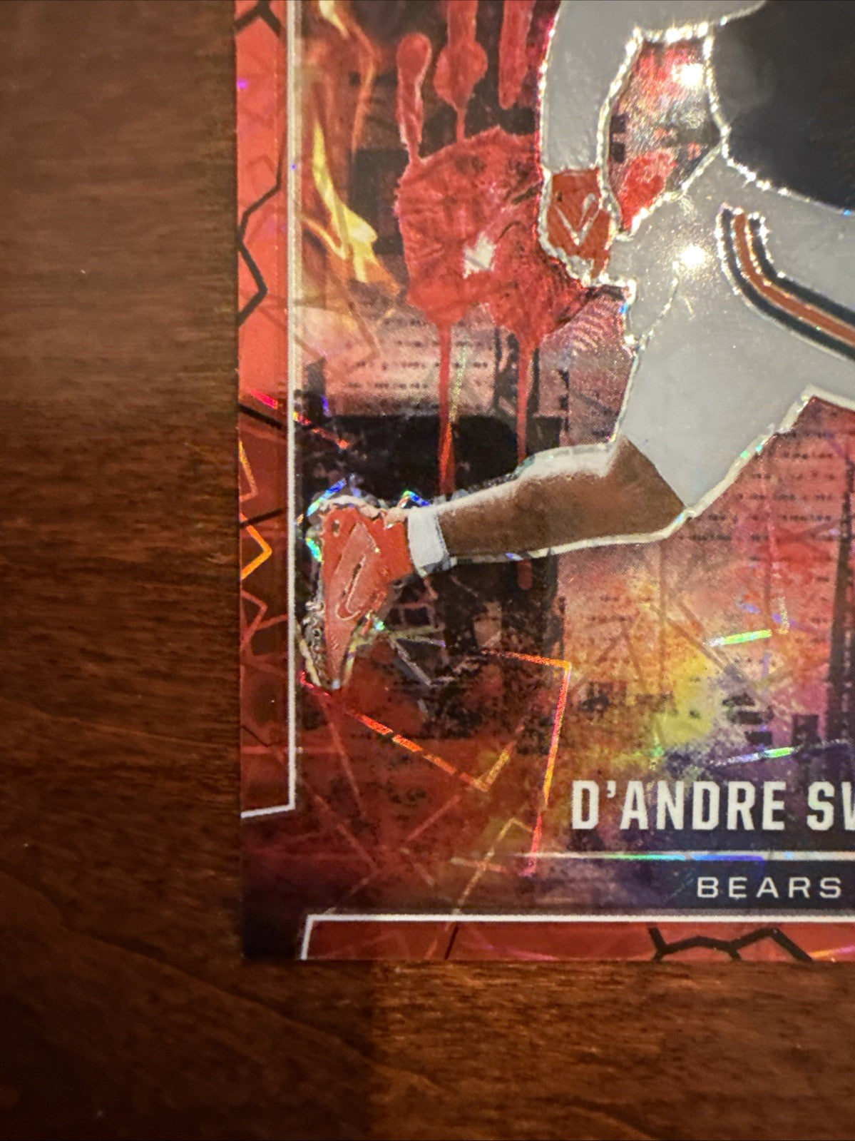 D’Andre Swift Thrillers Cracked Ice Rookies And Stars Chicago Bears