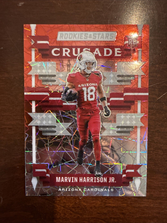 Marvin Harrison Jr. Rookies & Stars Crusade RC