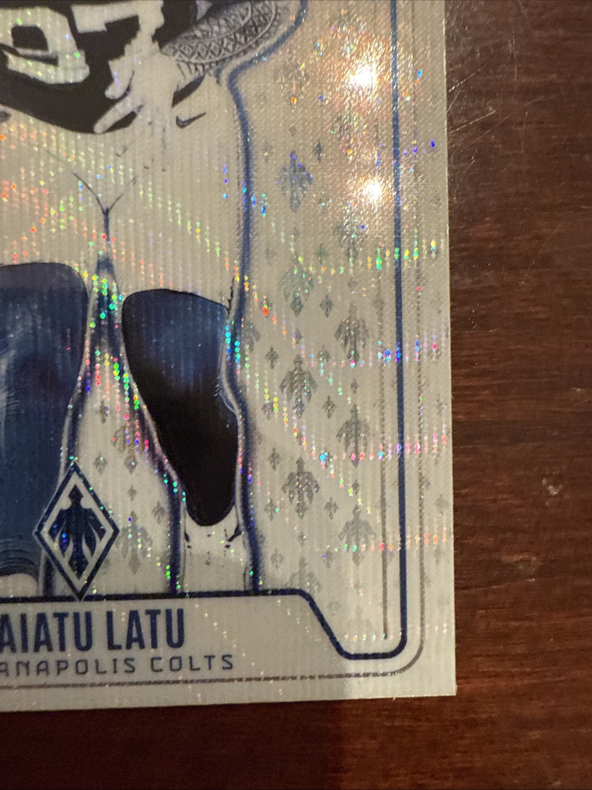 2024 Panini Phoenix - Laiatu Latu #CON-LLU Contours Wave (RC) - Colts