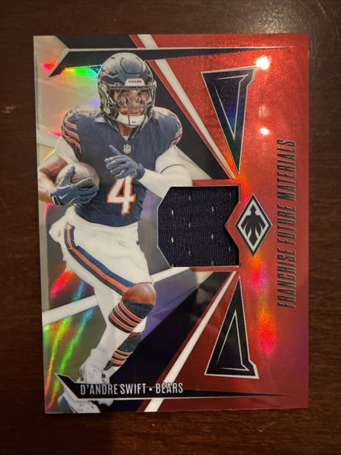 2024 Phoenix - D'Andre Swift - "Franchise Future Materials" SP#/99  CHI Bears!