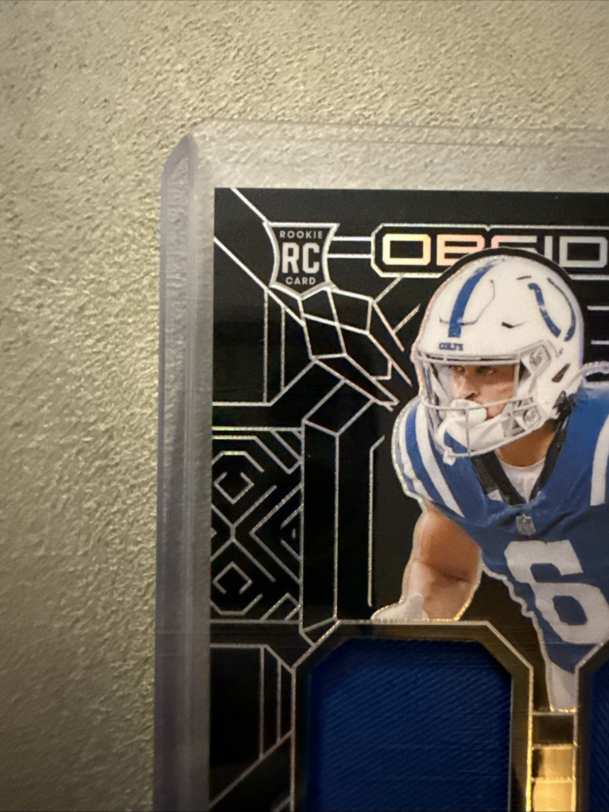 2024 Obsidian Jumbo BLACK FOTL Anthony Gould RPA ROOKIE PATCH AUTO /299